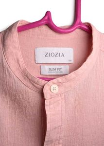 Men's Pink Casual Shirt