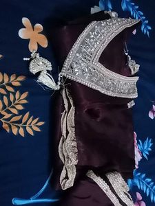 Elegant Maroon Kurta with Mirror Work