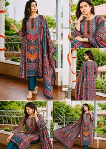 Women's Printed Kurta Set with Dupatta
