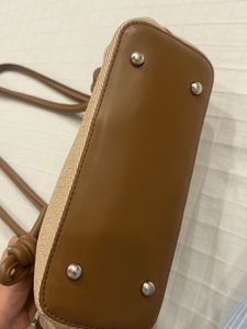 Stylish Hobo Bag with Tan Accents