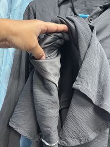 grey shirt style tunic
