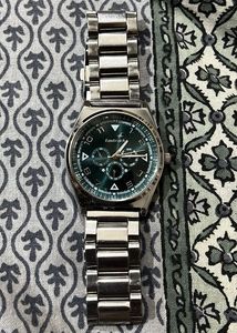Fastrack Green Dial Watch