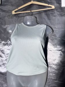 Light Blue Sleeveless Tank Top