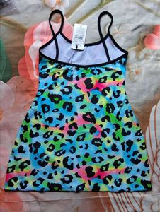 Funky Leopard Print Mini Dress