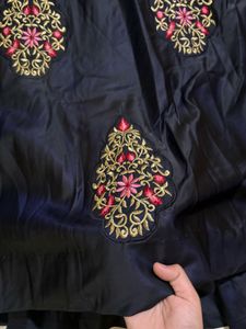 Designer Navy Blue Anarkali Gown