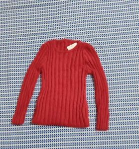 Red Long Sleeve Sweater