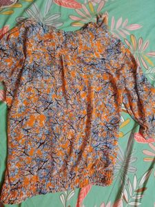 Chic Printed Blouse