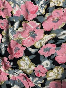 Beautiful Floral Print Ethnic Gown
