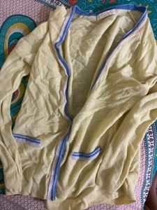 Light Yellow Cardigan