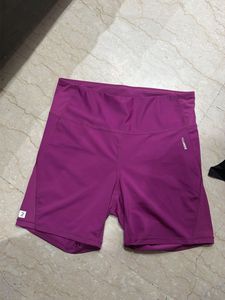 Purple Athletic Shorts