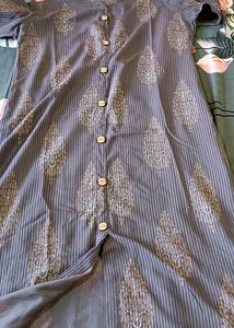 Kurti Pedia Branded Grey Kurt