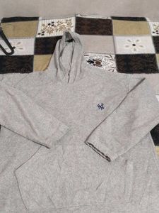 Men's Grey NY Hoodie