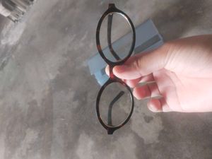 savana leopard print round glasses