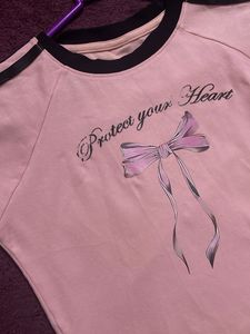 Cute Pink Graphic Tee