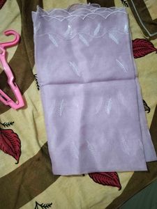 Elegant Lavender anarkali with dupatta