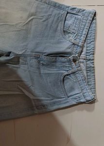 Light Wash Wide Leg Jeans