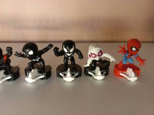 Spiderman Action Figure Set Kinder Joy Toy