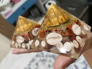 Pack of 2 Lakshmi Yantra Pyramid