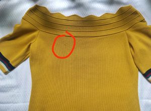 Mustard Yellow Off-Shoulder Knit Top