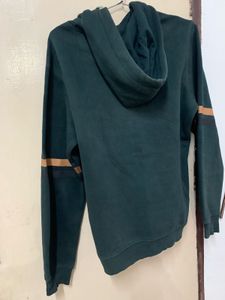 women Dark Green "Believe" Hoodie