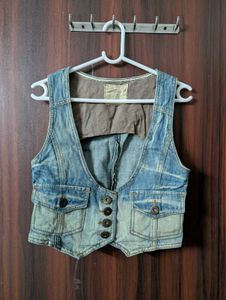 Denim Waistcoat