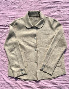 Cozy Button-Up Jacket with Pockets