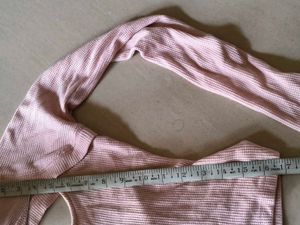 dusty pink backless top