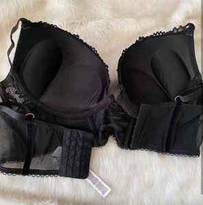 Black Lace Corset Bralette