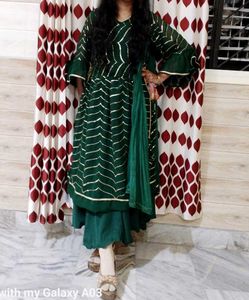 Nyra cut Sequined Kurta Set