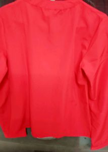 Red Formal Top