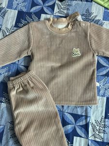 Cute Striped Pajama Set for Kids
