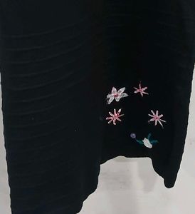 Black Floral Dress