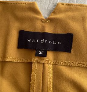 Mustard Tailored Pants