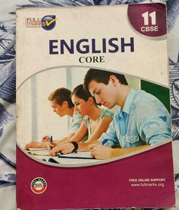 English Core CBSE Class XI- Full Marks publisher