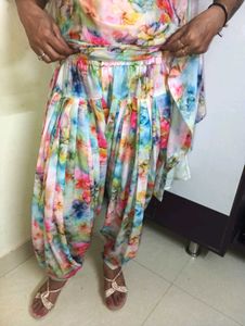 Vibrant Floral Kurta Set