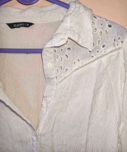 ZUDIO white Button-Down Shirt