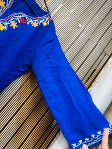 kashmiri Embroidered Kurta set