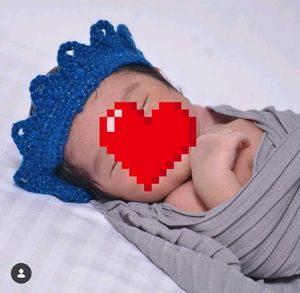 Blue and Pink Crown Photography Prop
