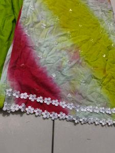 Colorful Tie-Dye Kurta Set