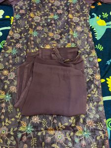 Purple Kurta Set