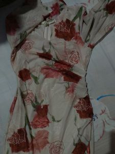 Floral Print Maxi Dress