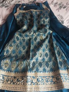 Beautiful Teal Lehenga Choli