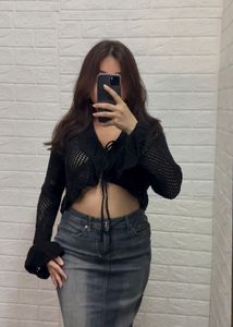 Crochet Knit Shrug