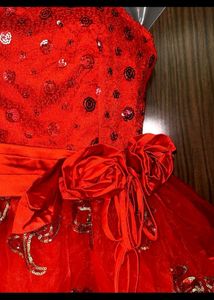 Stunning Red Party Dress