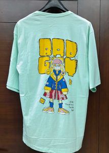 Mint Graphic Print T-Shirt.