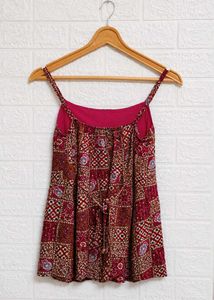 Boho Patchwork short kurti