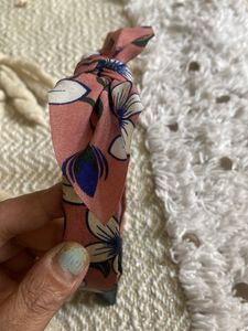 Floral Knotted Headband