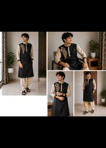 Elegant Embroidered Kurta Set