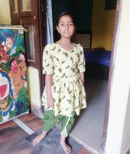Tulip Salwar And Peplum Top