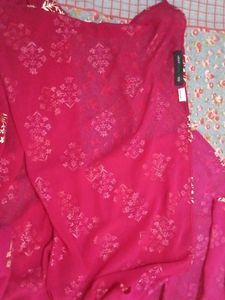 Nikhilthampi×Indya Pink Floral Print Dupatta